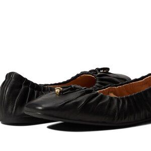 Coach Eleanor Ballet Flats - Black - Size 9.5 B - Women's Leather Flats